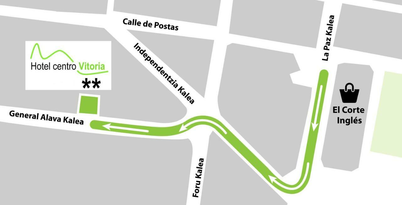 Hotel Centro Vitoria Autocheckin Εξωτερικό φωτογραφία